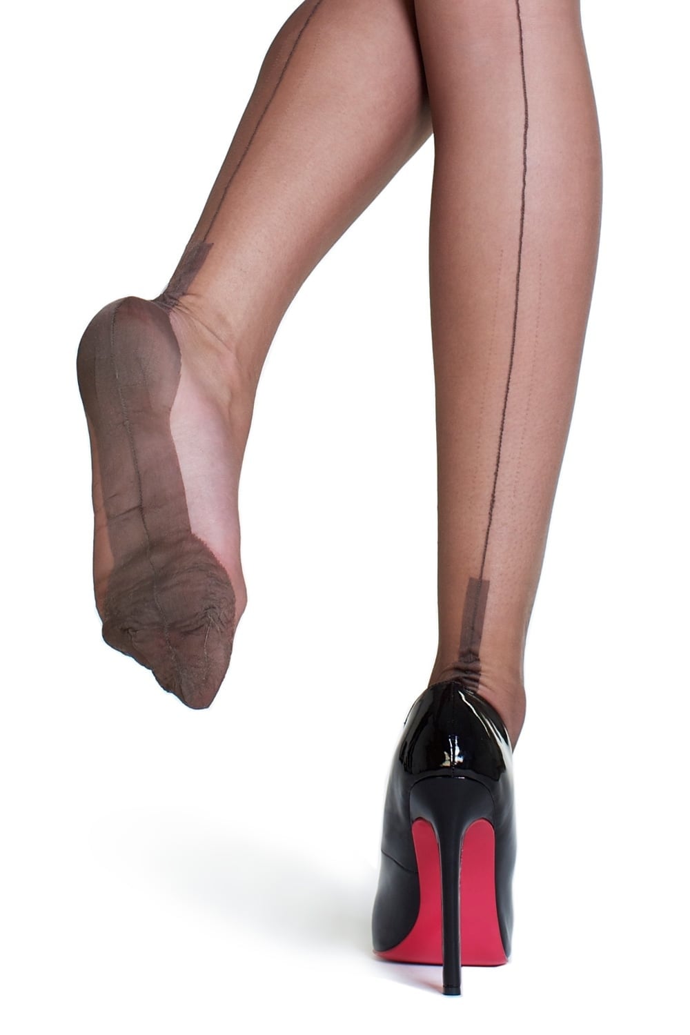 Cuban heel stockings